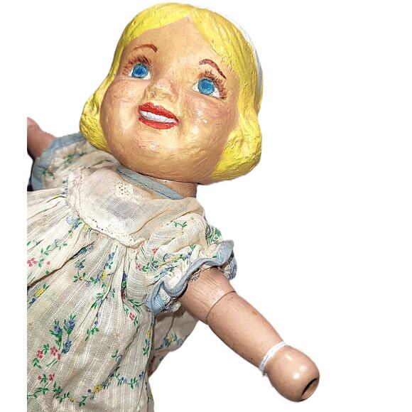 10" Antique American Composition Margie Doll for Cameo by Joseph Kallus - Picture 5 of 10